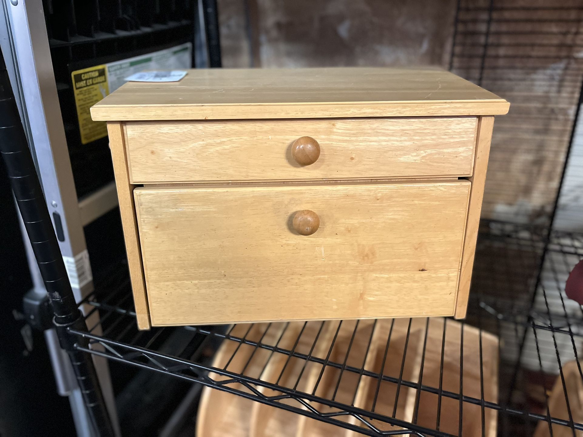 Wooden Bread Box