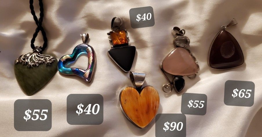 925 Vintage Pendants