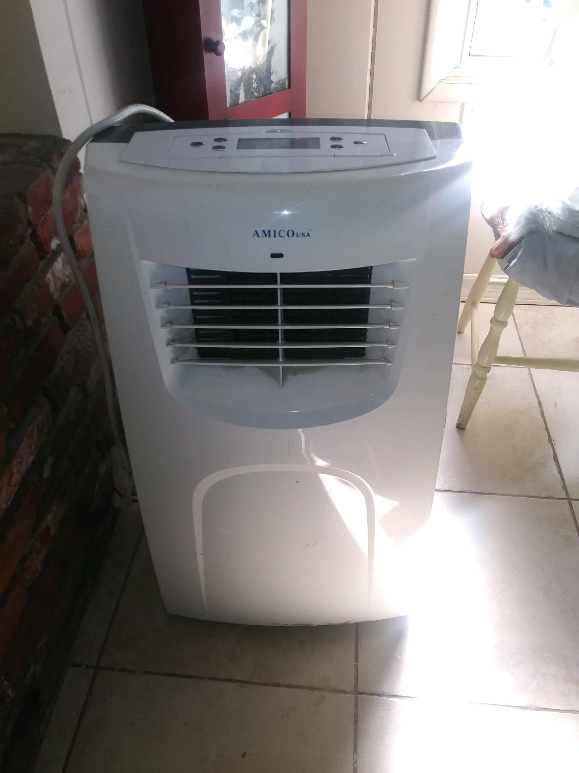 Only $125....NEW...."AMICO-u.s.a." ( portable A.C. unit)....perfect condition & powerful cooling system for scorching temperature seasons ahead!!!