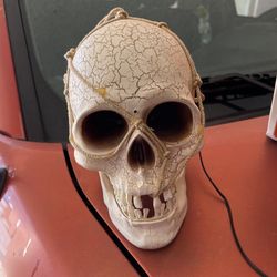 Holloween Decor Skull Battery Operated