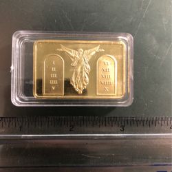 Gold Plated Bar  Jesus