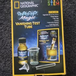 NEW Vanishing Test Tube - National Geographic Science Magic STEM Learning