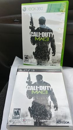 Call of duty PS3/360 great condition $10each