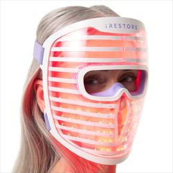 iRestore LED Face Mask Light Therapy | Blue, Infrared & Red Light Therapy for Face