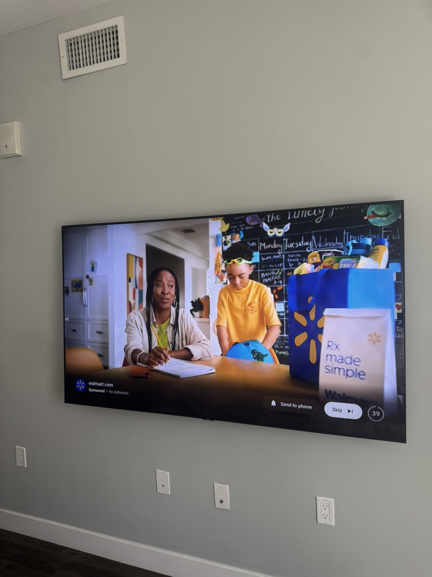 Smart TV Samsung crystal UHD 8 Series 65”