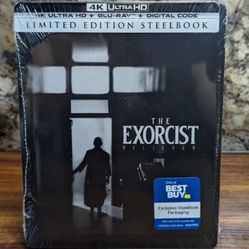 The Exorcist: Believer Steelbook Best Buy exclusive 4K+ Blu-Ray + Digital sealed
