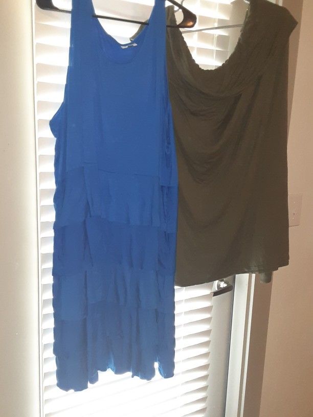 plus size dresses/shirts