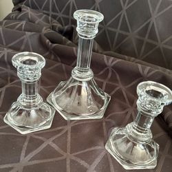 HOMCO USA Candle Sticks (3)