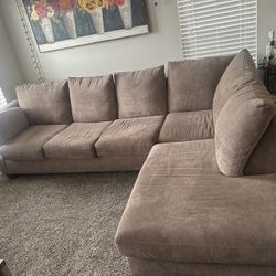 Brown Sectional