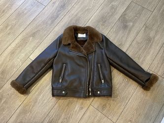 Kid Zara Leather Jacket