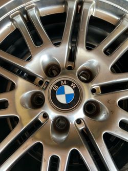 Set of BMW Rims with Tires