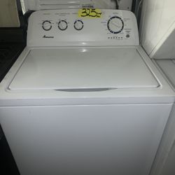 White Amana Toploader Washer