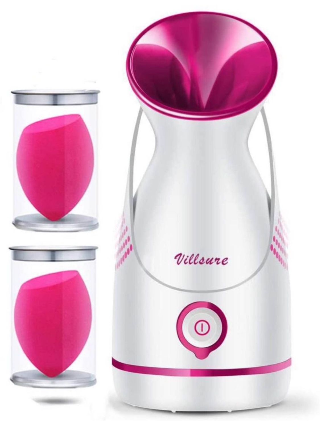 New! Warm Mist Facial Steamer, Nano Ionic Moisturizing Face Steamer for Facial, Skin Care Home Facial Spa Steamer Face Humidifer Atomizer for Saun