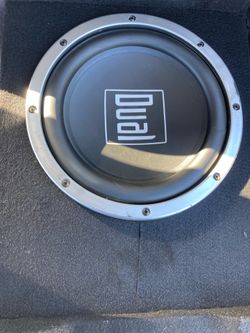 10” sub w/ 2400 watt amp obo