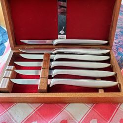 Mid Century Modern Antique Knife Set