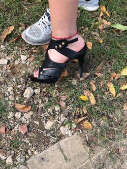 Black heels