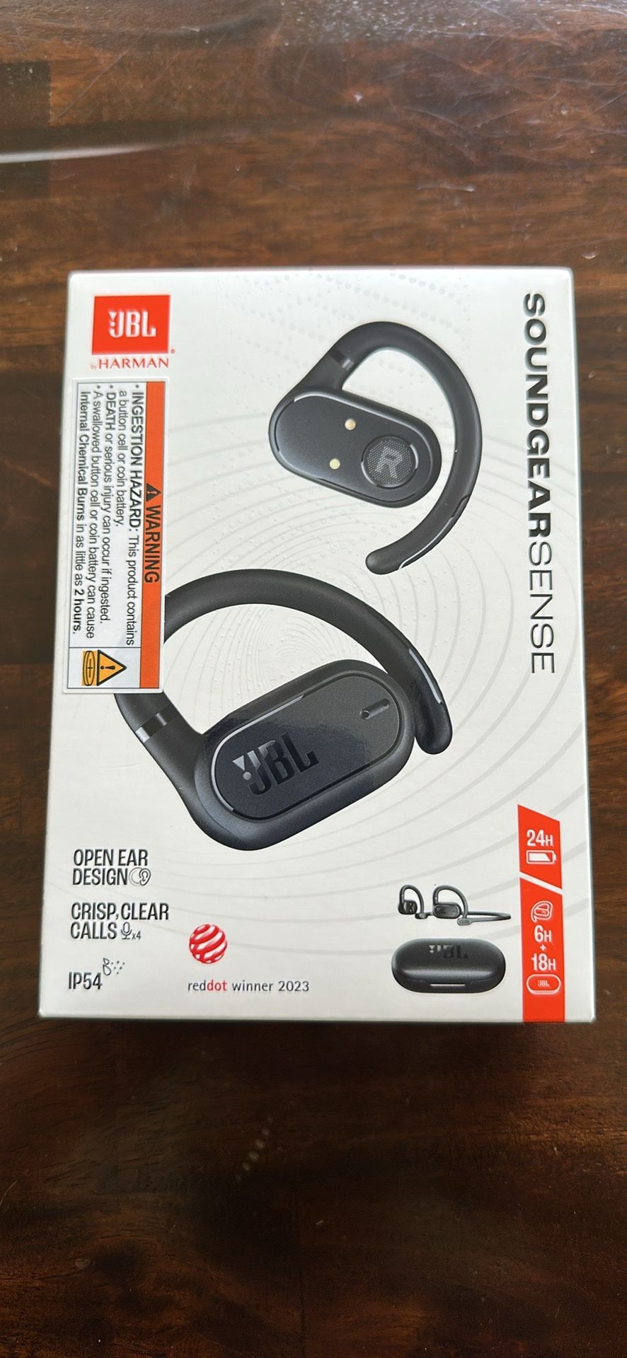 JBL Soundgear Sense Open Ear Wireless Headphones with Charging Case - *NEW IN BOX*