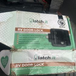 Recreational vehicle door lock