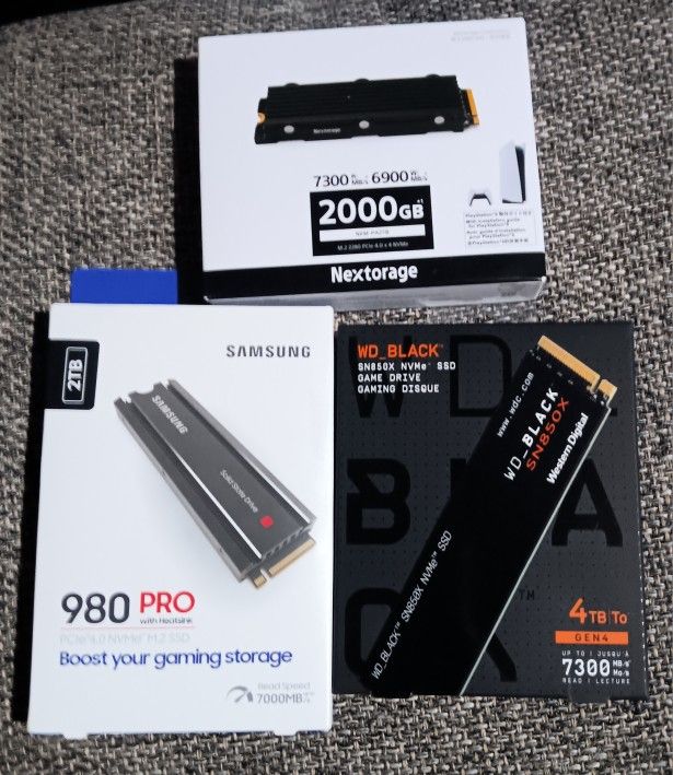 WD SN850X 4TB M.2 NVMe SSD Drive