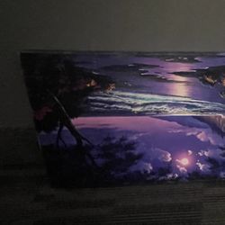 Beautiful Purple Canvas