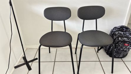 Two  chairs; very comfortable, sturdy, and like new.