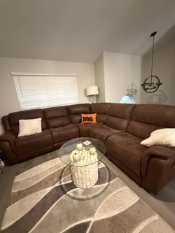 Extra large Brown Sofa set