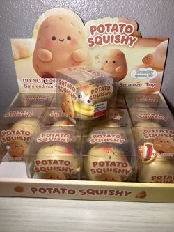 Crunchy Potato Funny Face Squishy