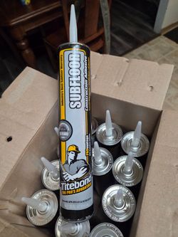 Titebond subfloor adhesive