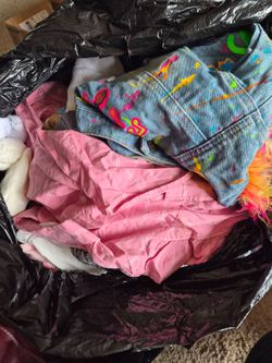 Huge bag of baby and toddler girls clothes