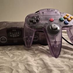 Custom Purple Nintendo64