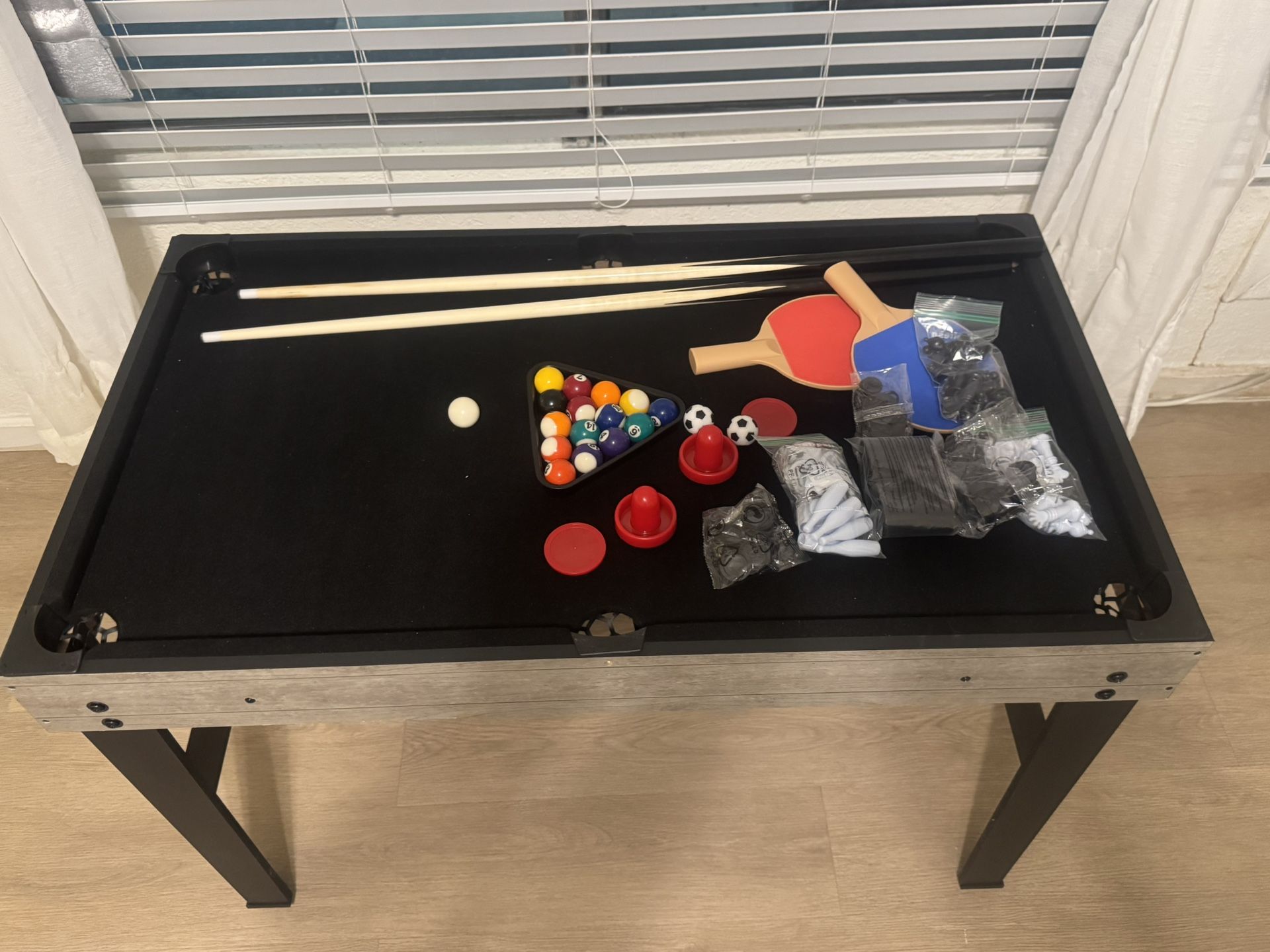 Pool Table With Other Games