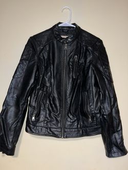 Levi Strauss & Co. Black Faux Leather Jacket