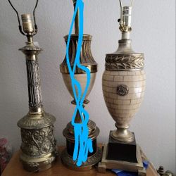 Vintage Mid Century Modern Lamp Each