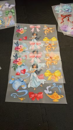 Princess Jazmin Dtf Sheets