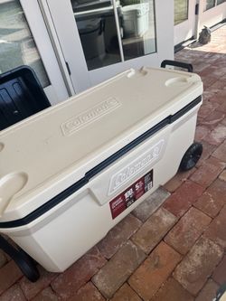 100 quart Coleman cooler (2)