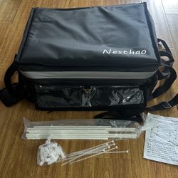 Insulated Food Delivery Cargo Bag for E-bikes/Scooters/Motorcycles - NEW