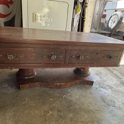 Antique coffee table