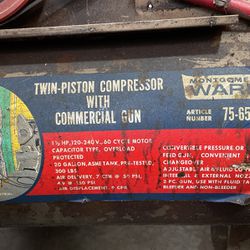 Twin Piston Compressor, Without Gun