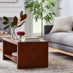 Brand New Threshold Wood Coffee Table 