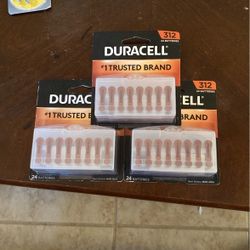 Duracell 312 Batteries