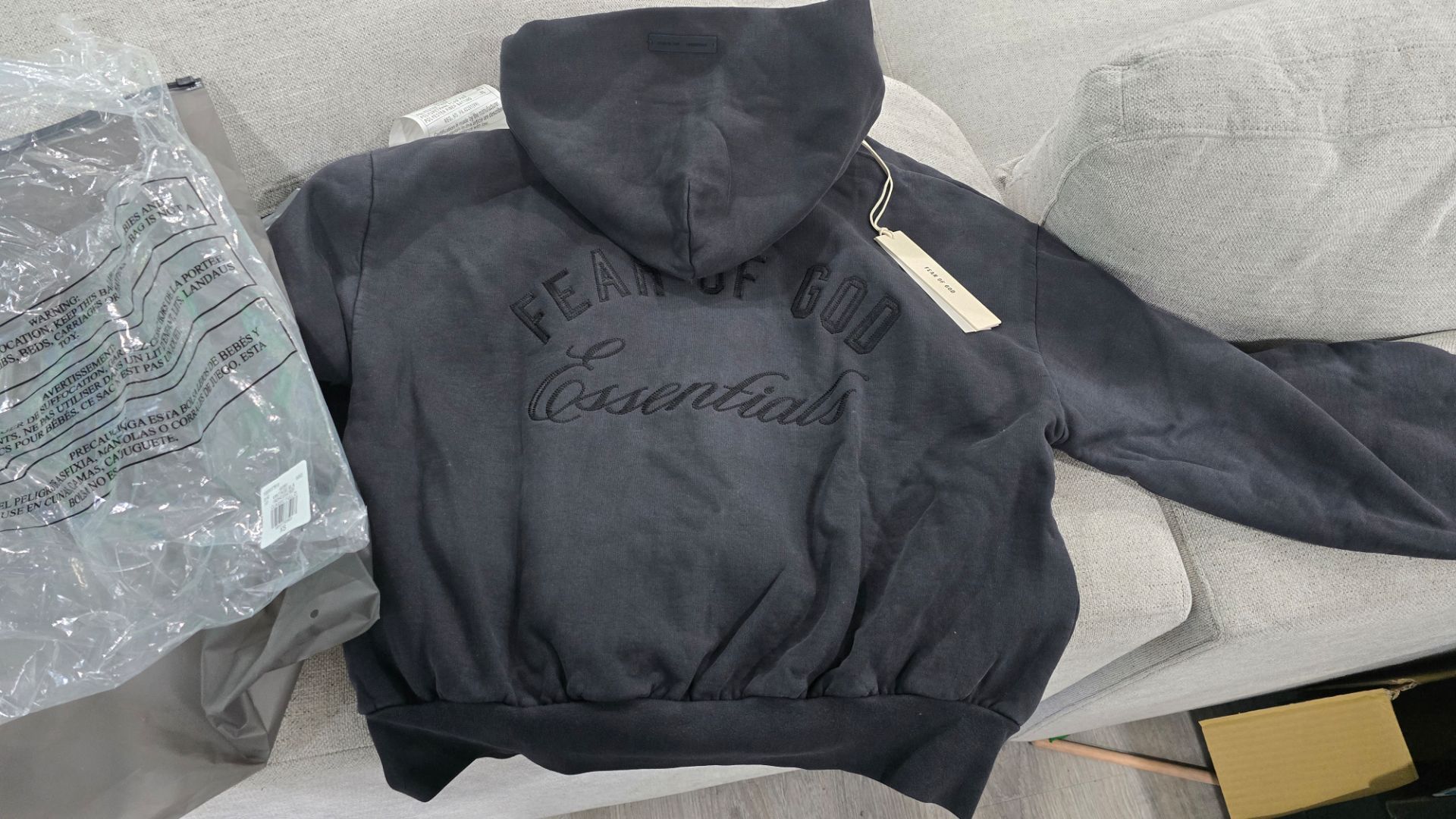 Essentials Fear of God Classic Zip Hoodie