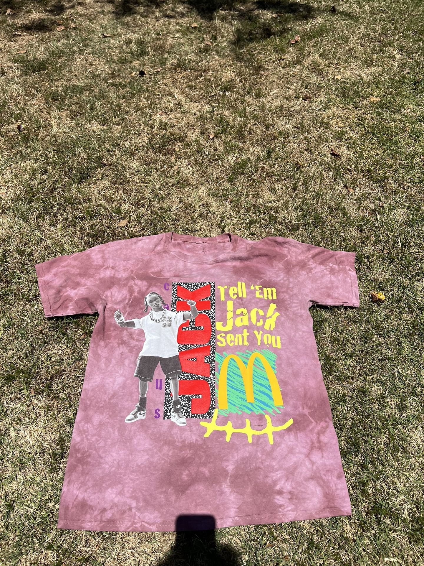 Cactus Jack By Travis Scott Jack Smile T-shirt ll ‘Berry’