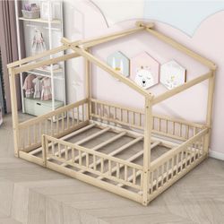 Montessori Style House Bed 