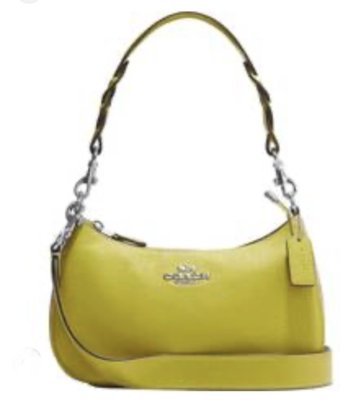 COACH Teri Shoulder bag/Crossbody Leather Signature light Khaki