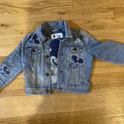 Kids Mickey Jean Jacket