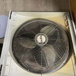 Durafan industrial air vent fan.