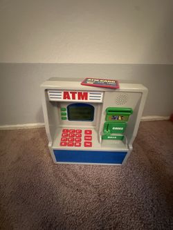Lakeshore Real ATM Bank Working Electronic Piggy Bank Savings Withdrawal TT709