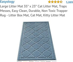 New Super Size XL Cat Litter Mat, Kitty