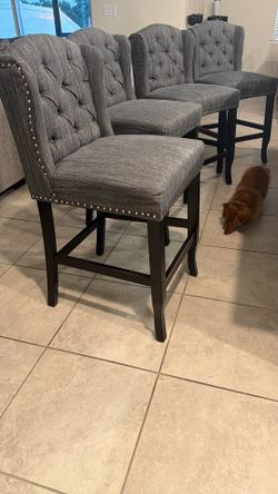 Set of 4 counter stools
