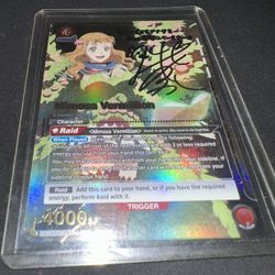 Union Arena X Black Clover : Mimosa Vermillion Signed 2 Star Rare